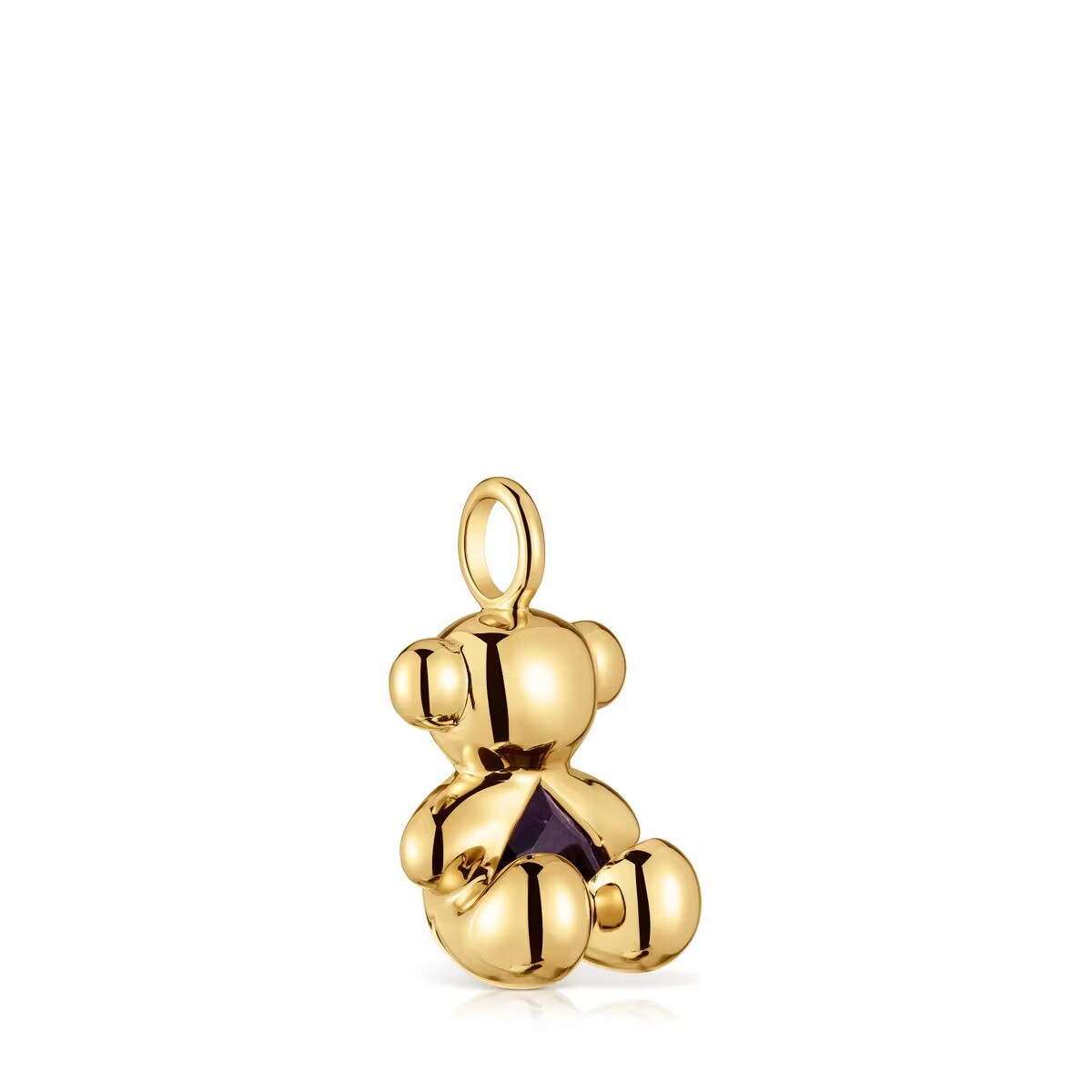 картинка Шарм-подвеска Tous Bold Bear, вермель/аметист от магазина Одежда+