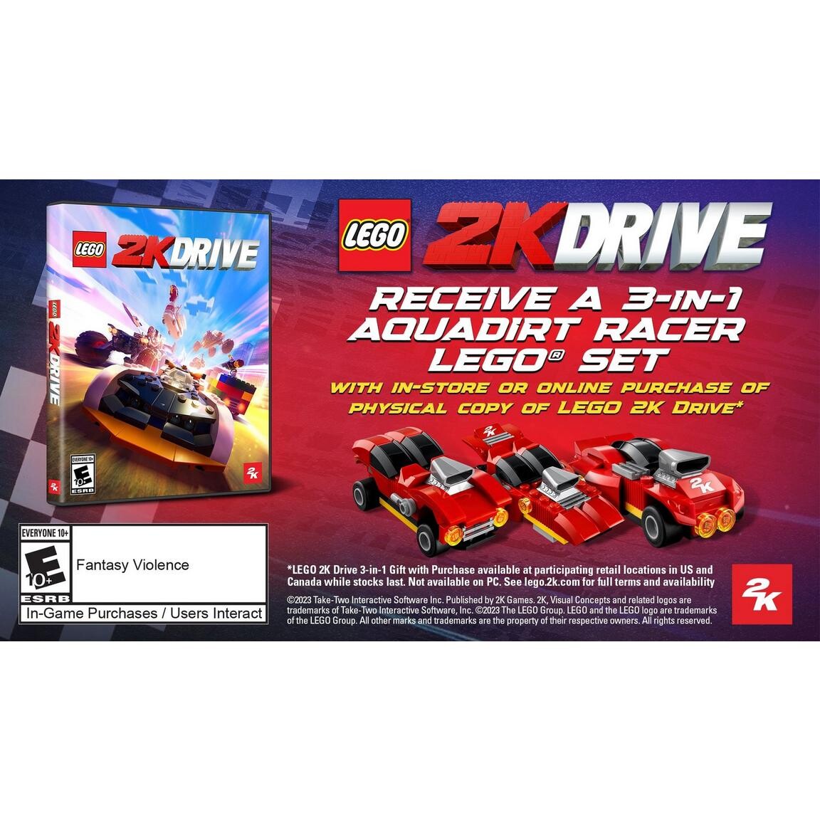 картинка Видеоигра LEGO 2K Drive - Nintendo Switch от магазина Одежда+