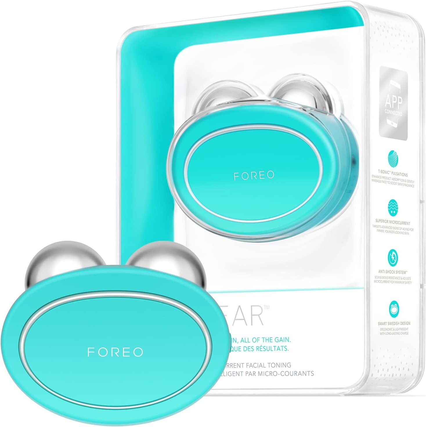 картинка Массажер Foreo Bear Microcurrent, зелёный от магазина Одежда+