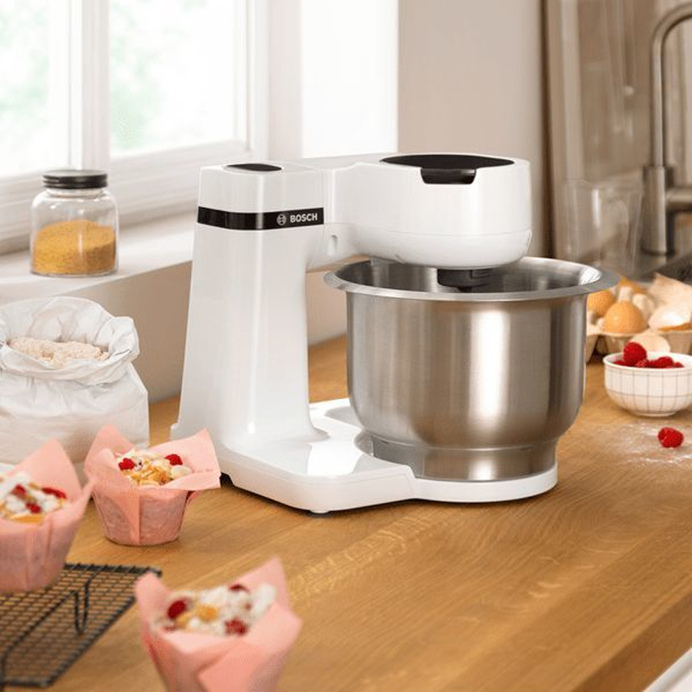 картинка Комбайн Bosch MUMS2EW00, 700 Вт, 3,8л, белый от магазина Одежда+
