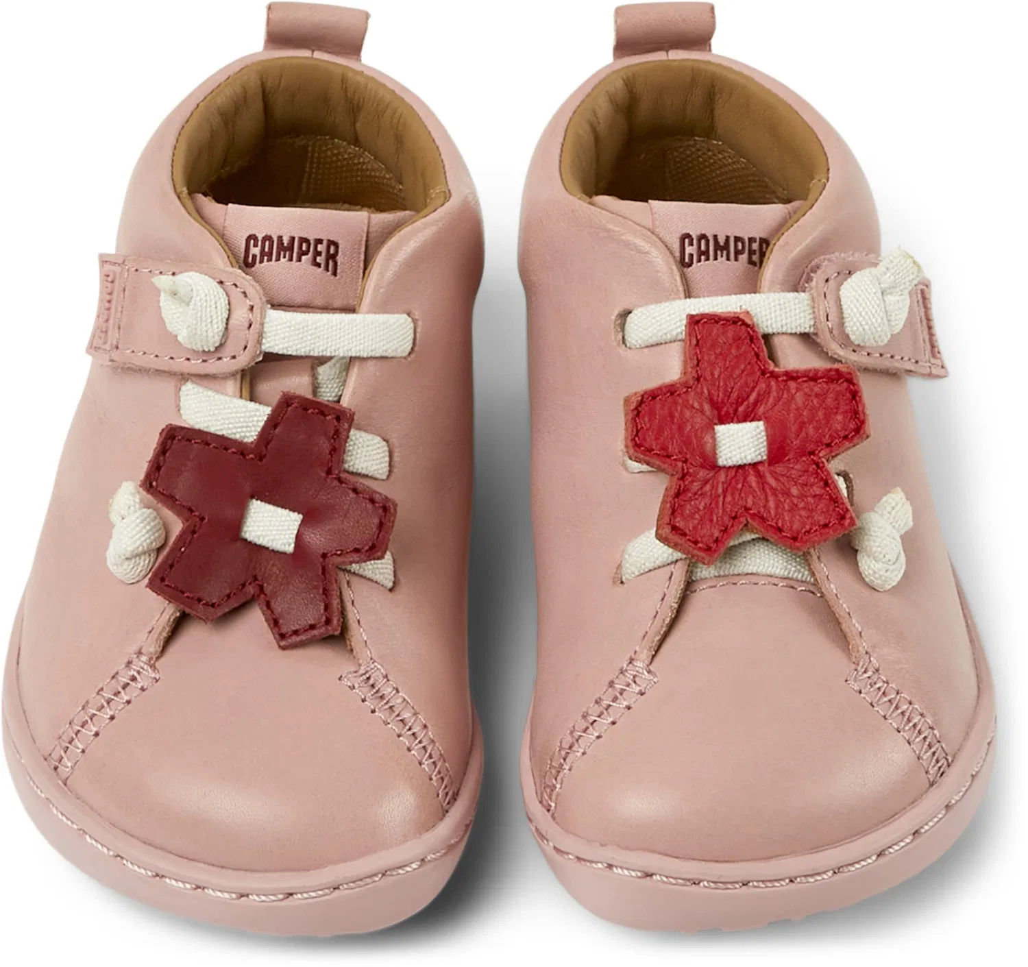 картинка Кеды детские Camper Peu Cami 80153, без шнурков, Medium Pink от магазина Одежда+