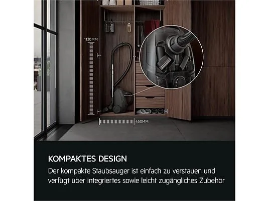 картинка Пылесос AEG AB 51 C 1 DB 750W, синий от магазина Одежда+