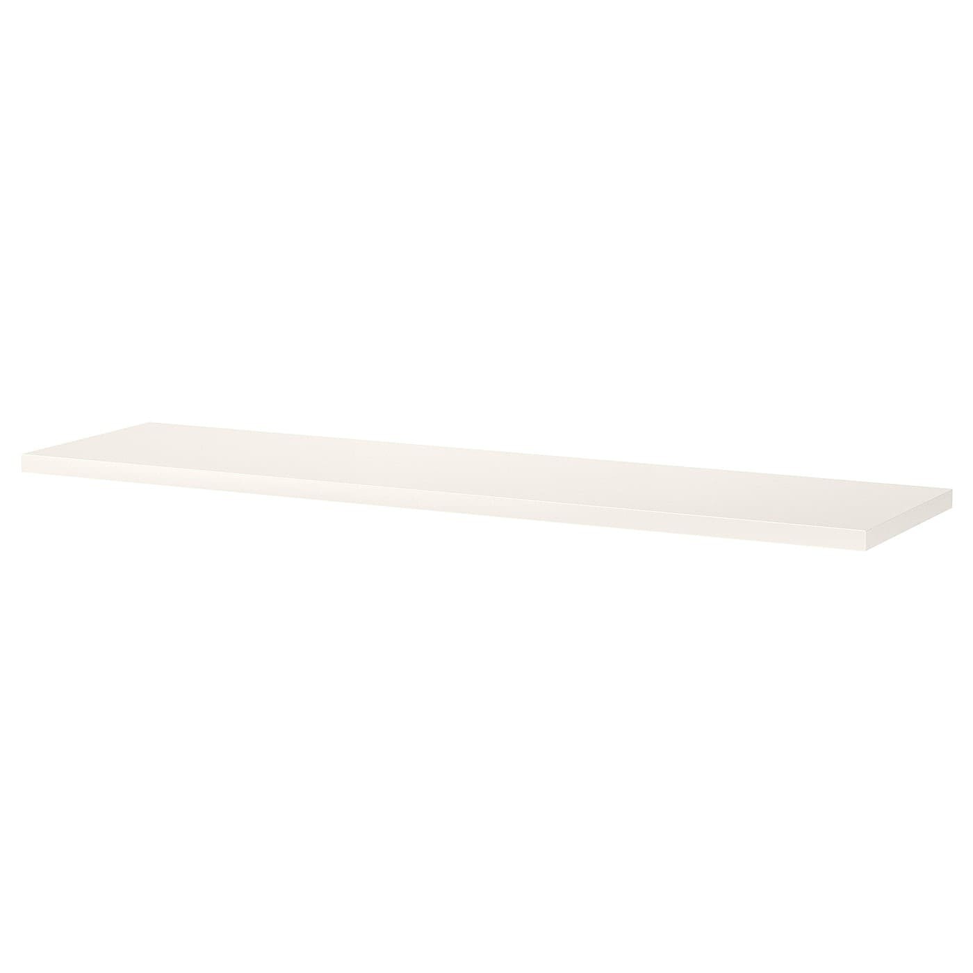 картинка Полка навесная Ikea Bergshult, 120x30 см, белый от магазина Одежда+