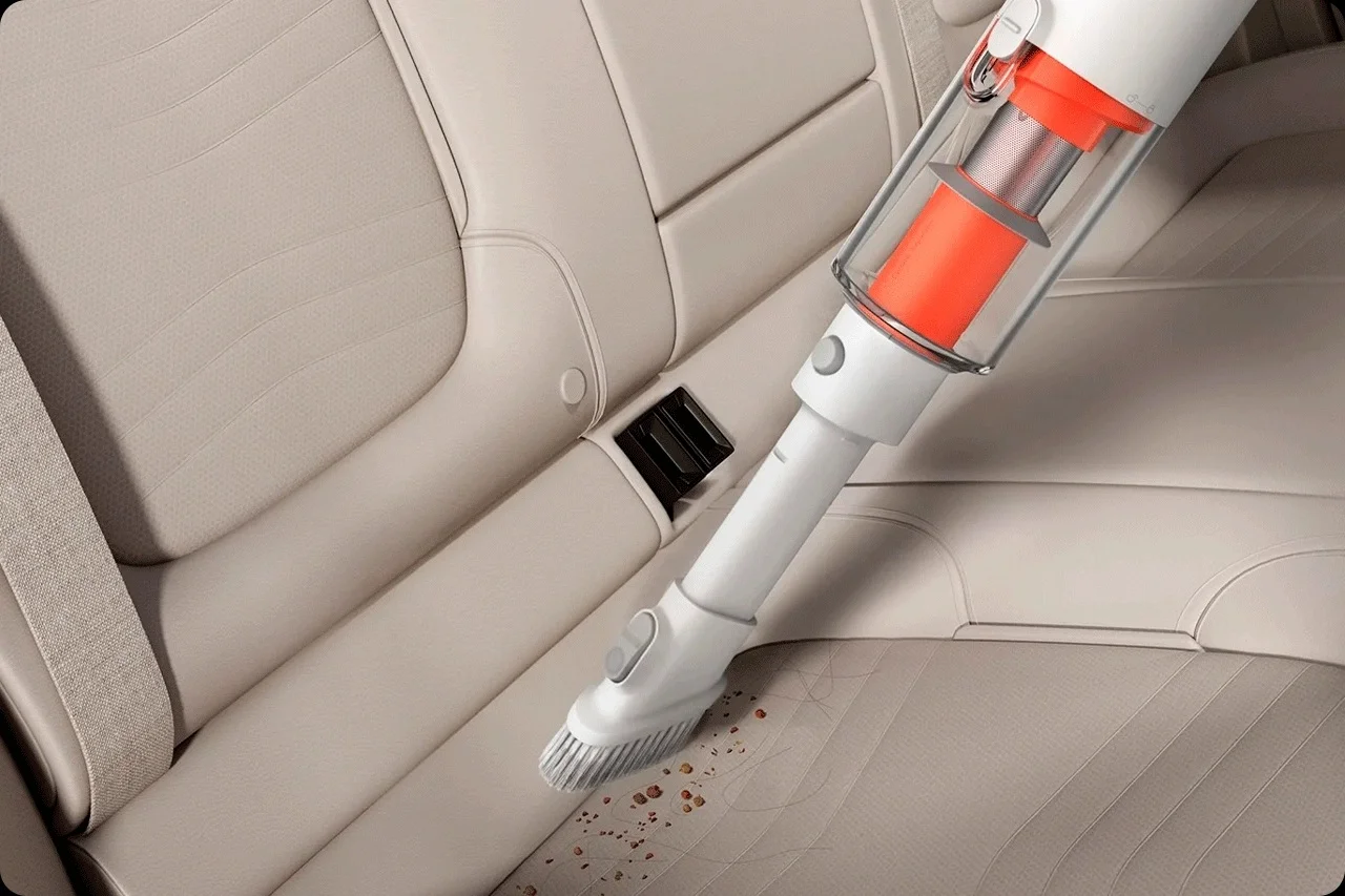 картинка Беспроводной вертикальный пылесос Xiaomi Mijia Lightweight Vacuum, белый от магазина Одежда+