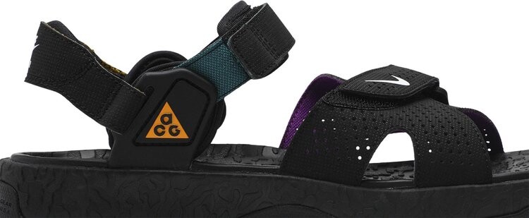 картинка Сандалии Nike ACG Air Deschutz 'Black Vivid Purple', черный от магазина Одежда+