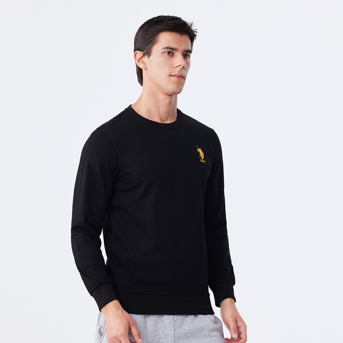 картинка Свитер мужской U.S. POLO ASSN., темно-синий от магазина Одежда+