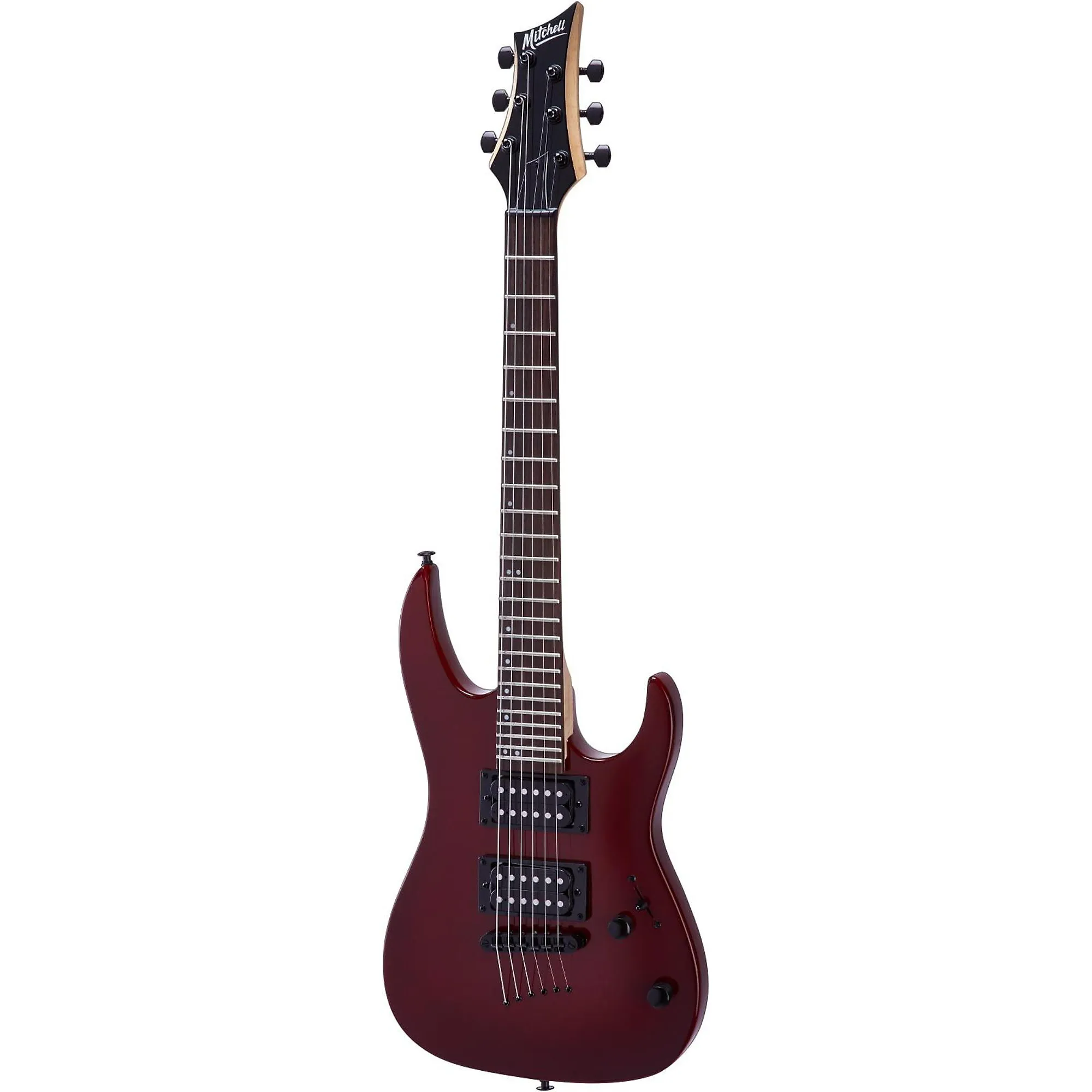 картинка Электрогитара Mitchell MM100 Mini Double-Cutaway, кроваво-красная от магазина Одежда+