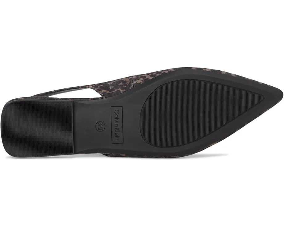 картинка Сандалии Calvin Klein Galiana, Dark Natural Leopard Multi Suede от магазина Одежда+