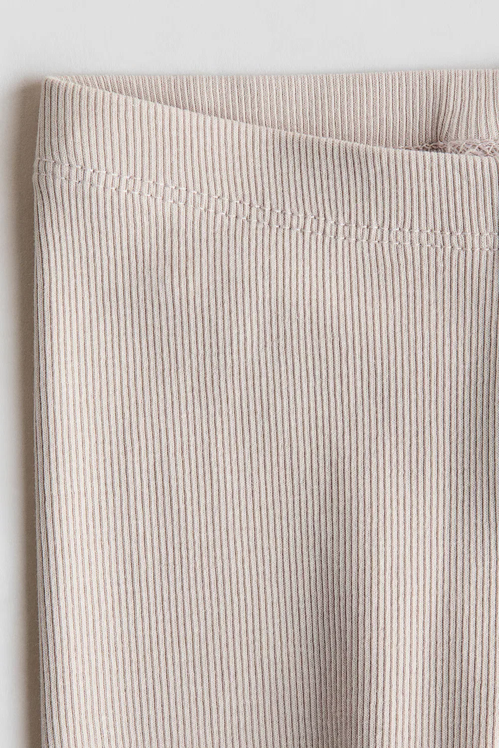 картинка Леггинсы из ребристого хлопка H&M, Hellbeige от магазина Одежда+