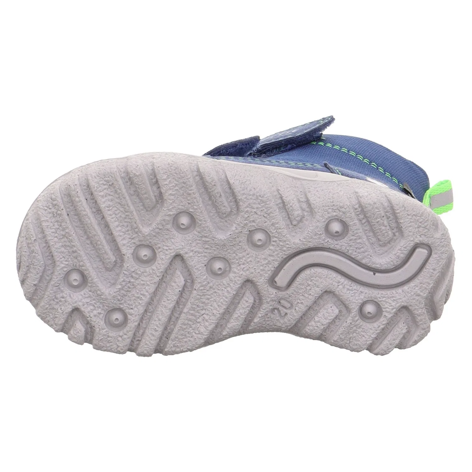картинка Детские зимние дутики Superfit, Blue/Light Green от магазина Одежда+