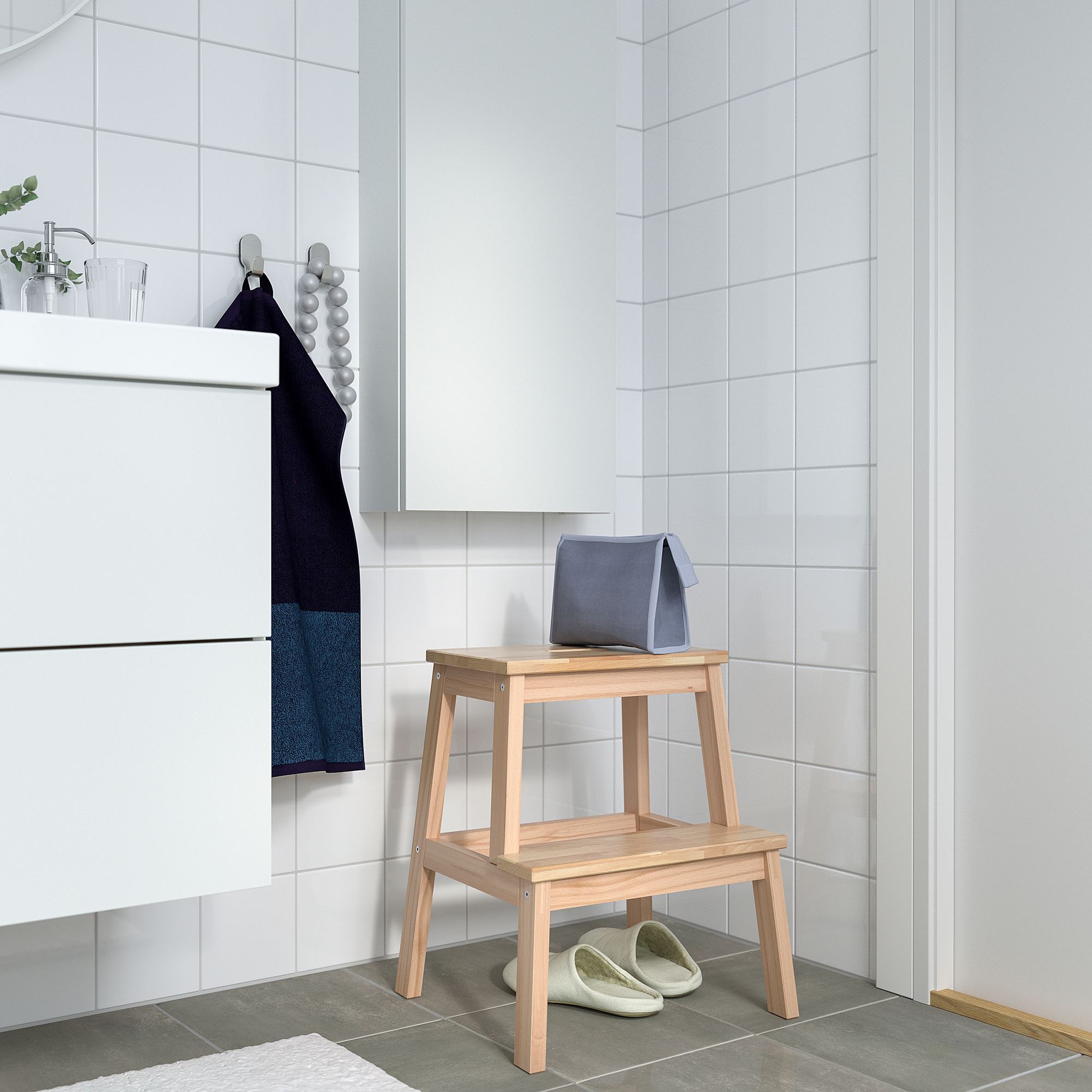 картинка Табурет-стремянка BEKVAM IKEA, бук от магазина Одежда+