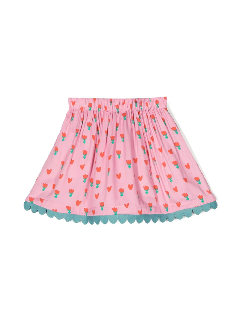 картинка Юбка с цветочным принтом Stella Mccartney Kids, розовый от магазина Одежда+