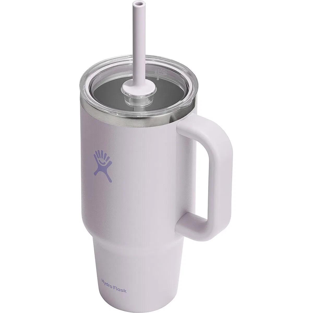 картинка Термокружка с прозрачной крышкой Hydro Flask, Cloud Pink от магазина Одежда+