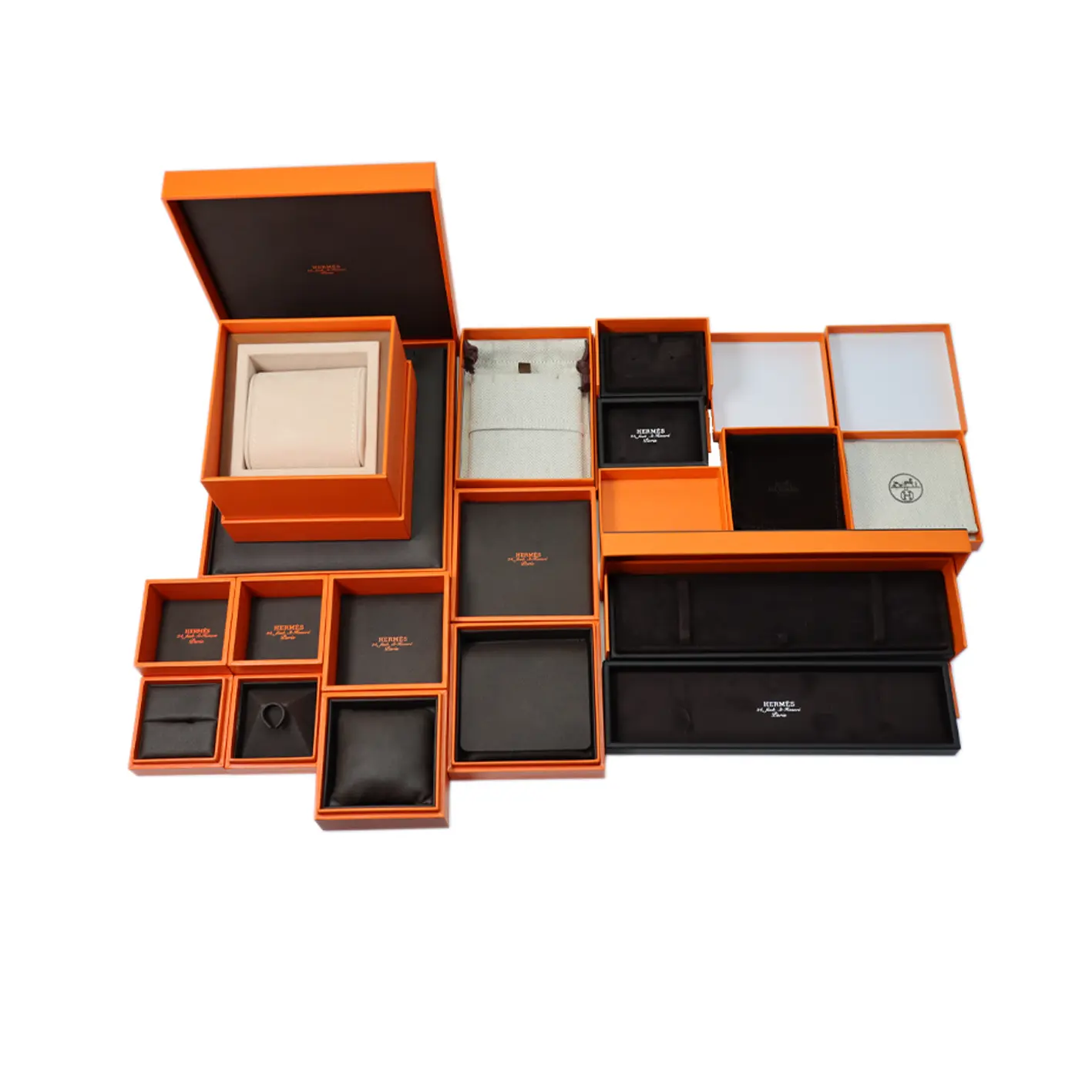 картинка HERMES Кожаный браслет Men's Black от магазина Одежда+
