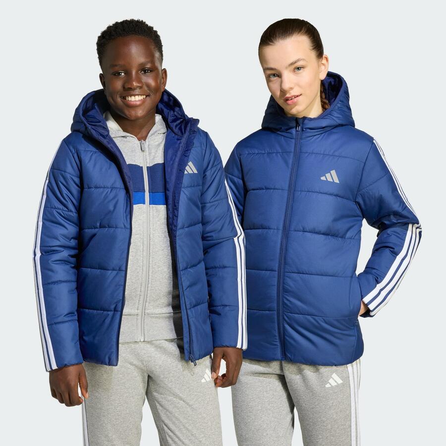 картинка ADIDAS Детская куртка Essentials с тремя полосками на подкладке от магазина Одежда+