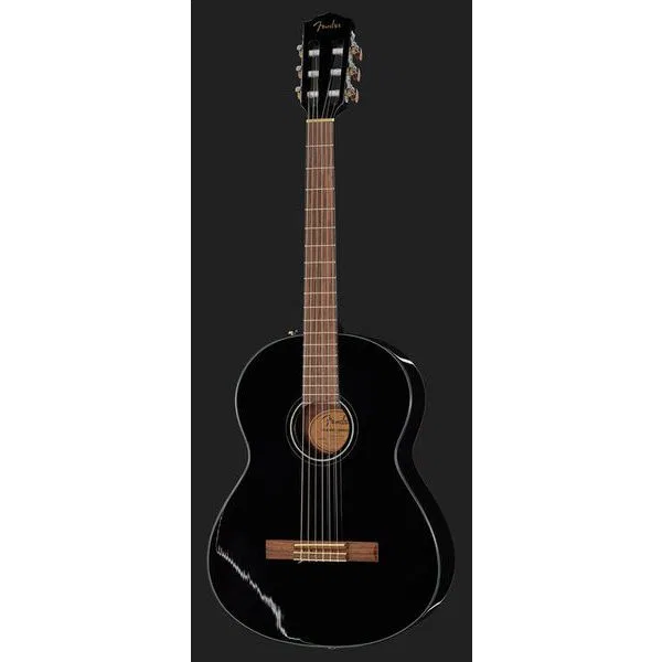 картинка Концертная гитара Fender CN-60S Black, Black от магазина Одежда+
