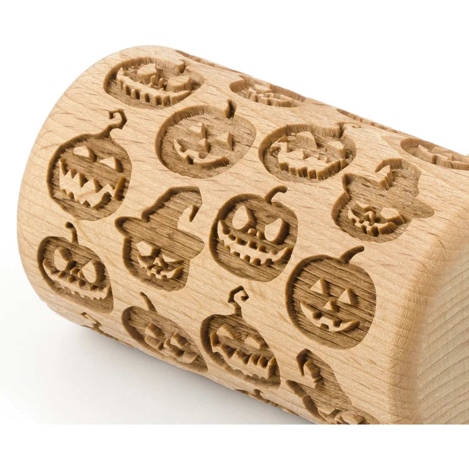 картинка Скалка с 3D-мотивом Halloween folkroll, Коричневый от магазина Одежда+