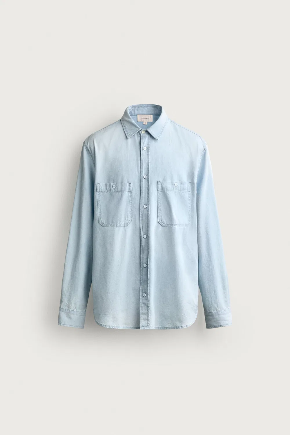 картинка Джинсовая рубашка стандартного кроя ZARA, Blue от магазина Одежда+