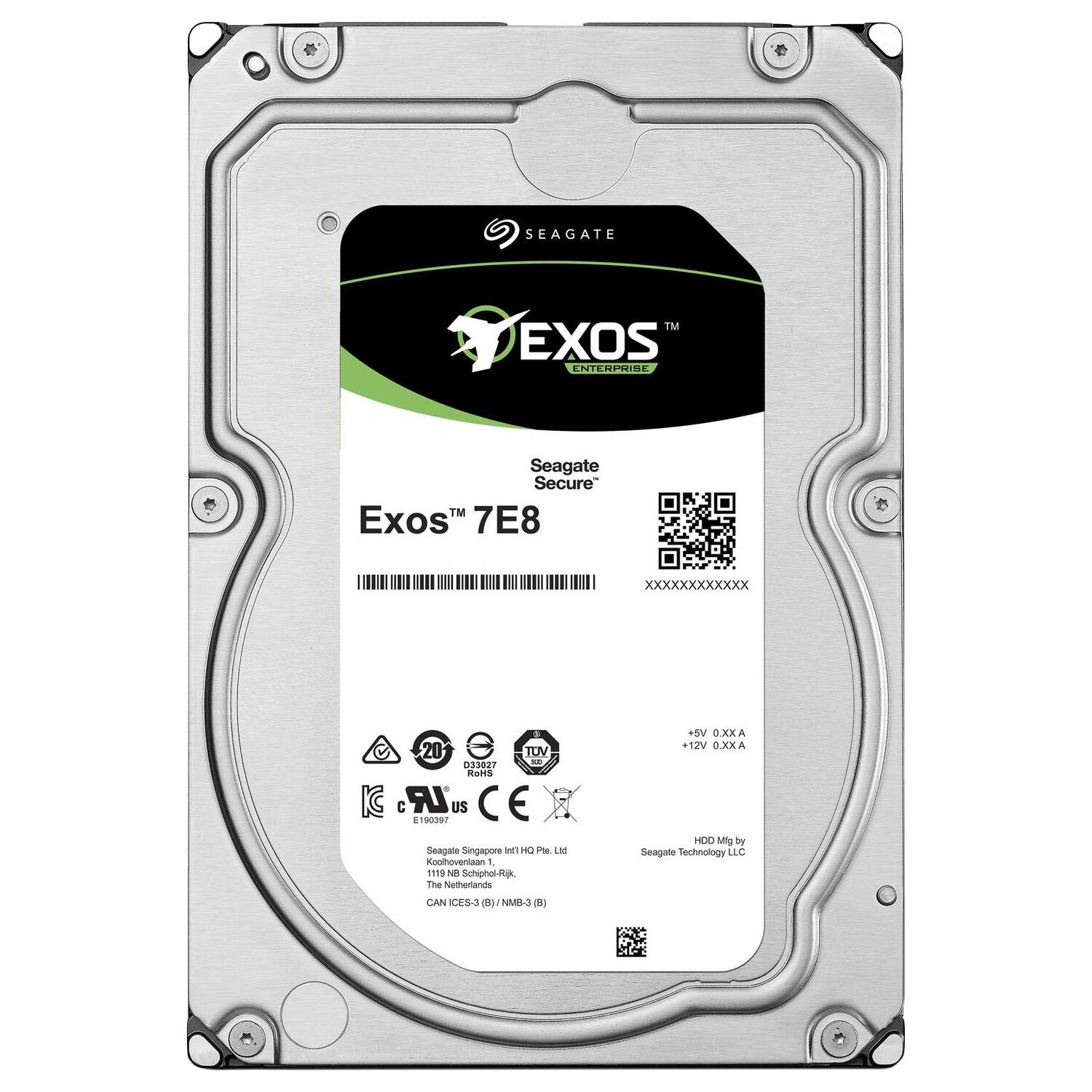 картинка Внутренний жесткий диск Seagate Exos 7E8 512n, ST2000NM0055, 2 Тб от магазина Одежда+