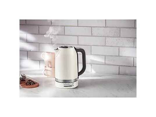 картинка Чайник KitchenAid 5KEK1701EPL, черный / /белый от магазина Одежда+