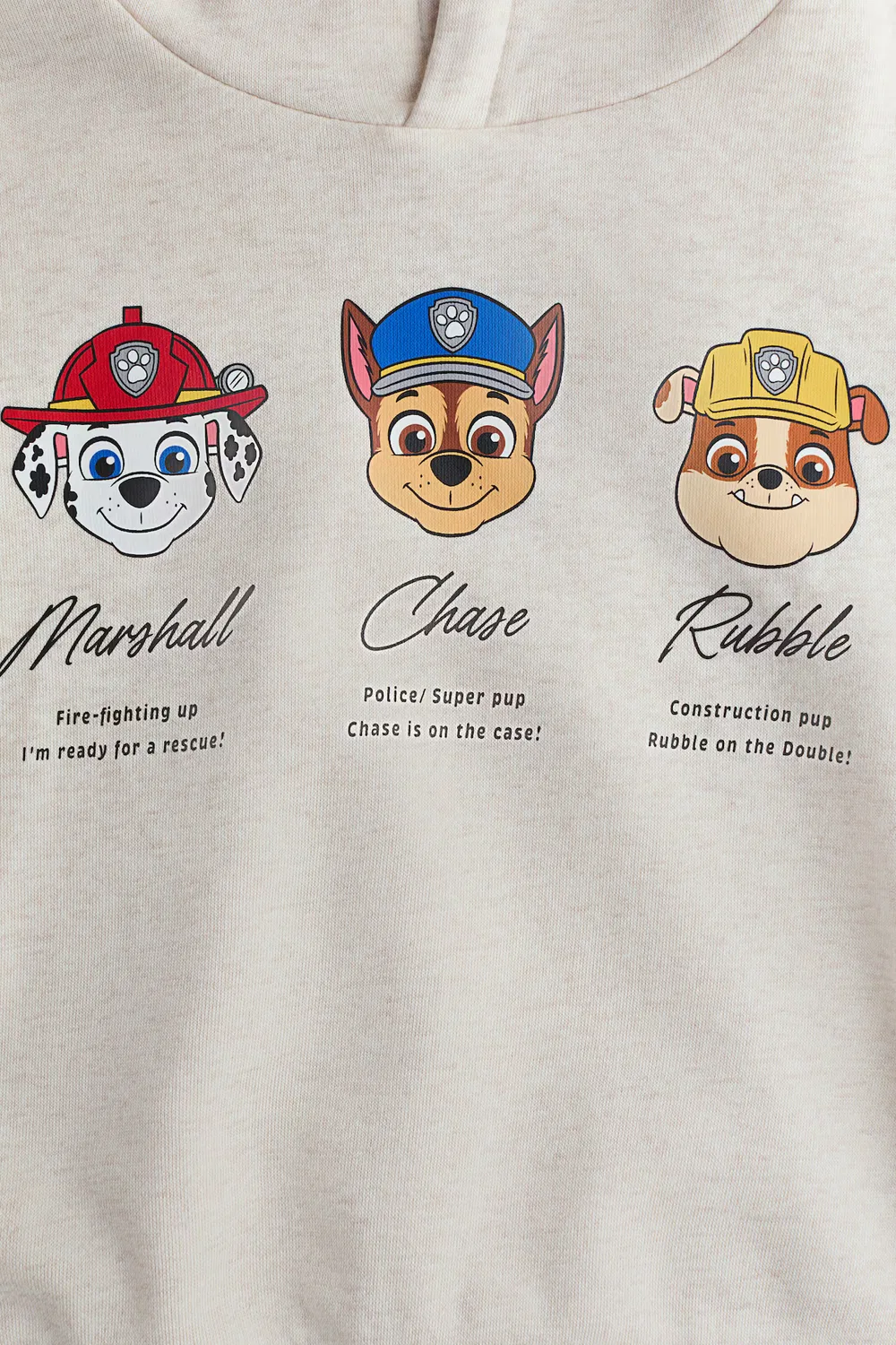 картинка Худи с принтом H&M, Hellbeige/Paw Patrol от магазина Одежда+