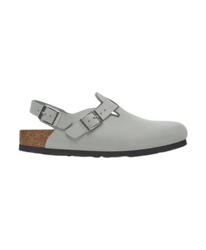картинка Плоские сандалии Birkenstock, зеленый от магазина Одежда+