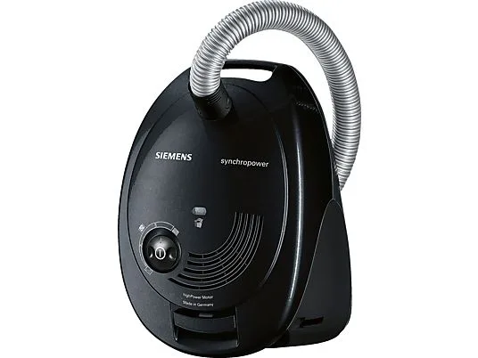 картинка Пылесос Siemens VS06A212 Synchropower, черный от магазина Одежда+