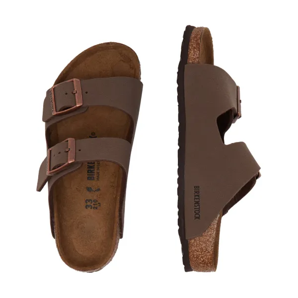 картинка Кожаные тапочки «Аризона» Birkenstock, коричневый от магазина Одежда+