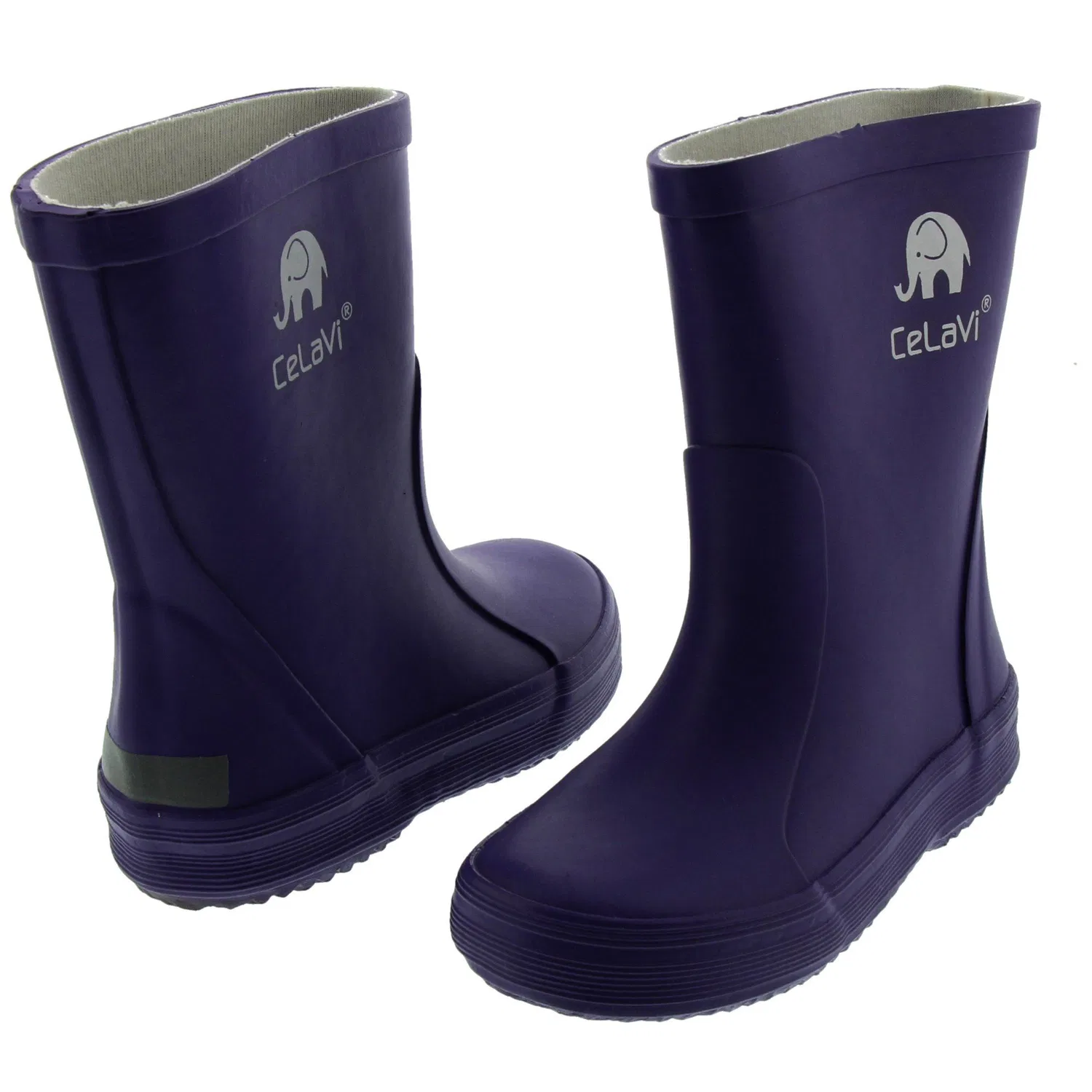 картинка Детские резиновые сапоги Solid Celavi, Purple от магазина Одежда+