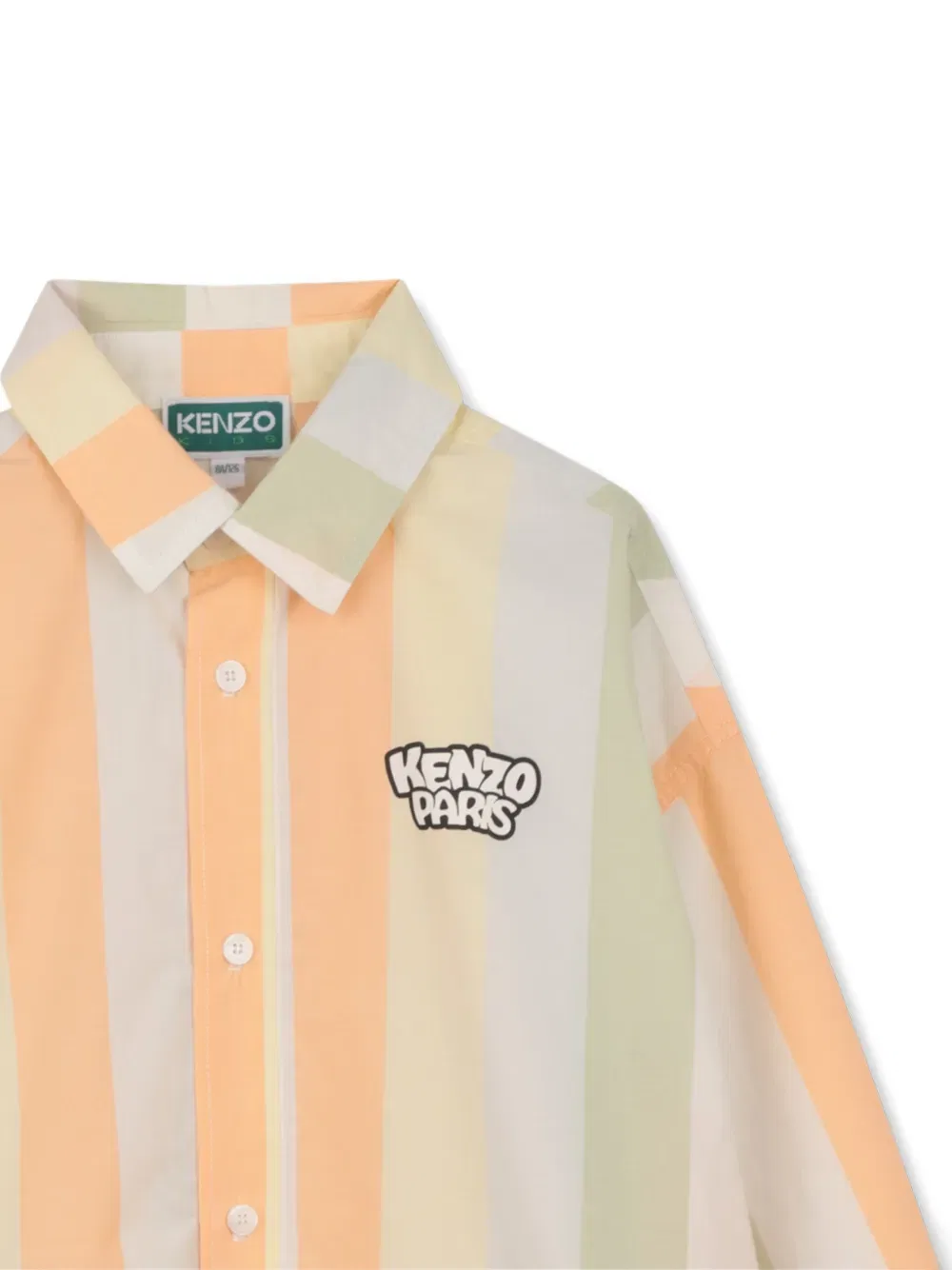 картинка Полосатая рубашка Kenzo Kids, нейтральный от магазина Одежда+