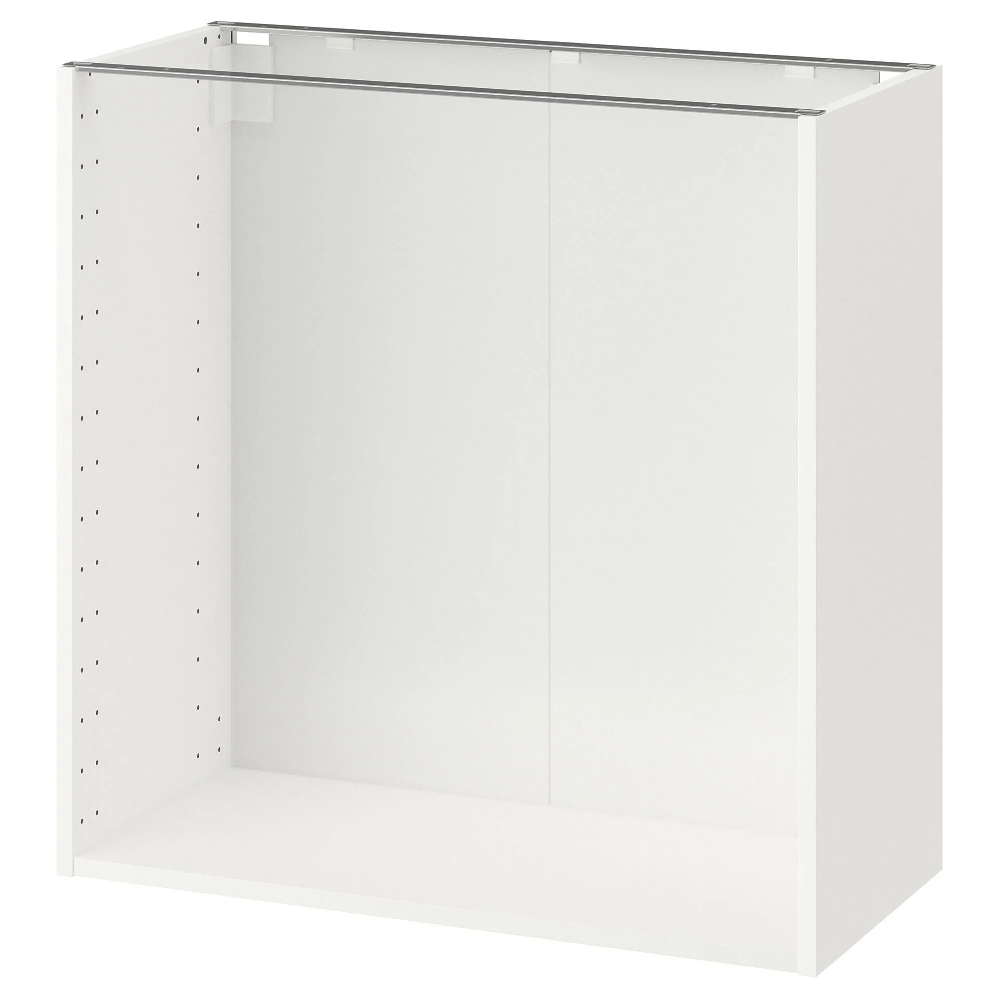 картинка Каркас тумбочки, белый, 80x37x80 см, METOD IKEA от магазина Одежда+