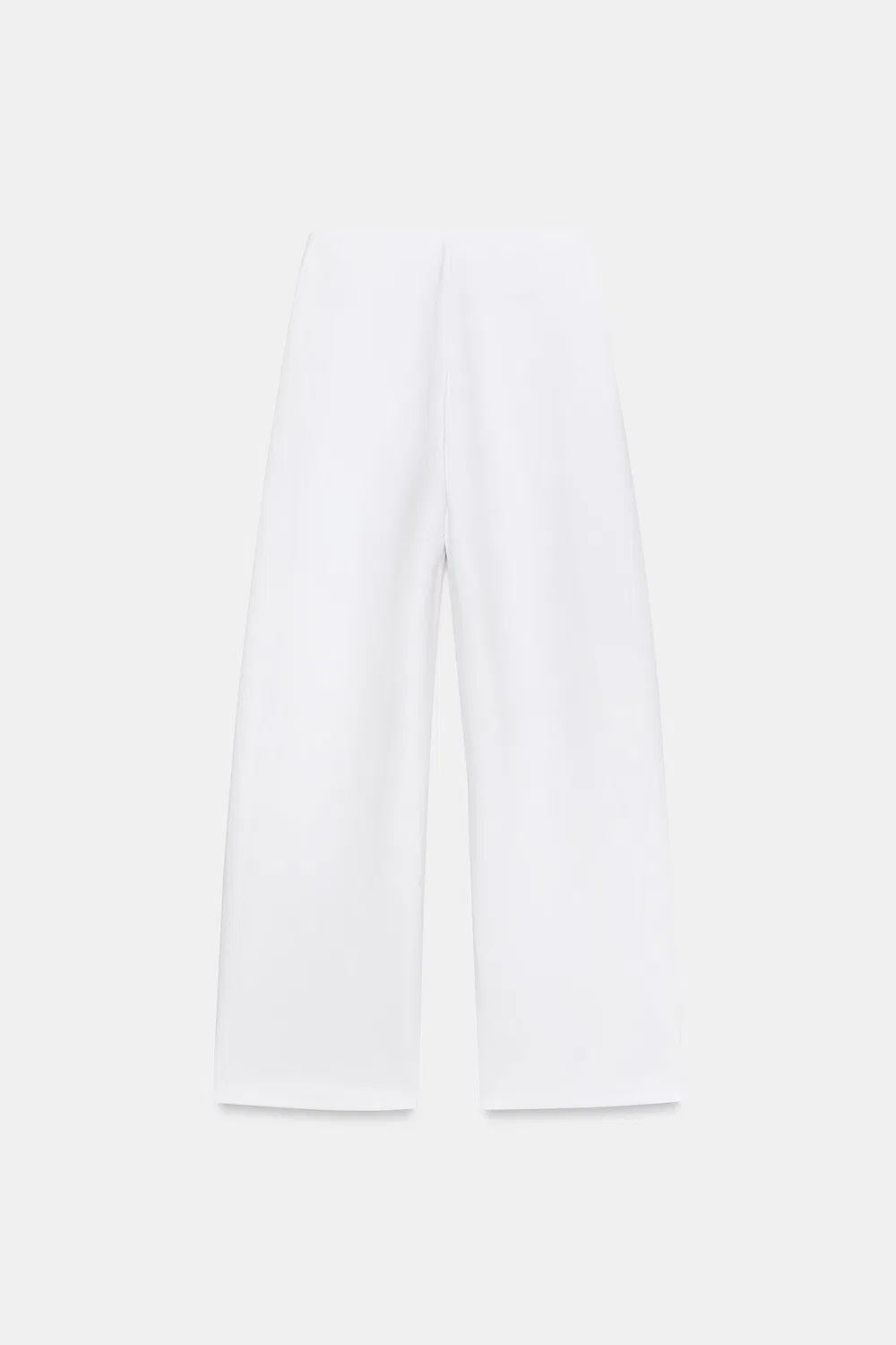 картинка Брюки Balloon Interlock ZARA, White от магазина Одежда+