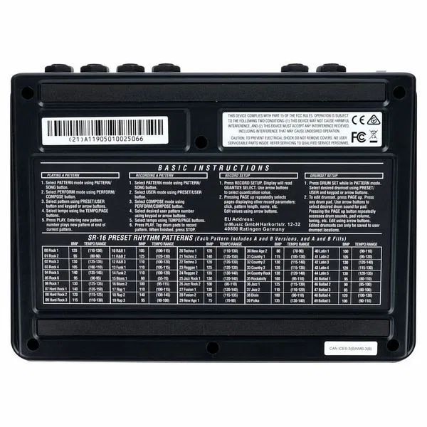 картинка Драм-машина Alesis SR16 от магазина Одежда+