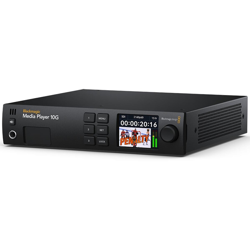 картинка Медиаплеер Blackmagic Design Media Player 10G, черный от магазина Одежда+