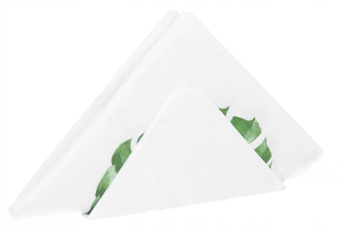 картинка Салфетница белая 14x7,5 см Nice Stuff, White от магазина Одежда+
