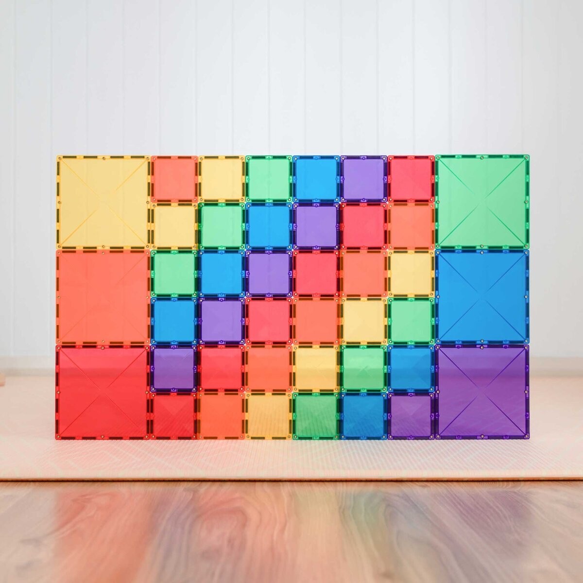 картинка Набор Rainbow Square, 42 магнитных блока Connetix от магазина Одежда+