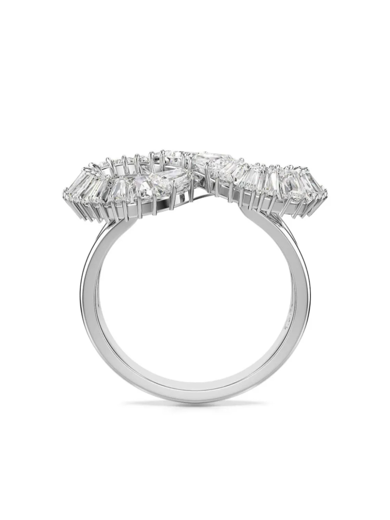 картинка Swarovski кольцо Hyperbola, серебряный от магазина Одежда+