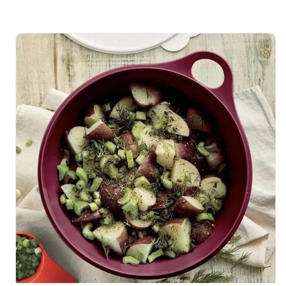 картинка Миска для смешивания Tupperware Thatsa Medium Bowl, Red от магазина Одежда+