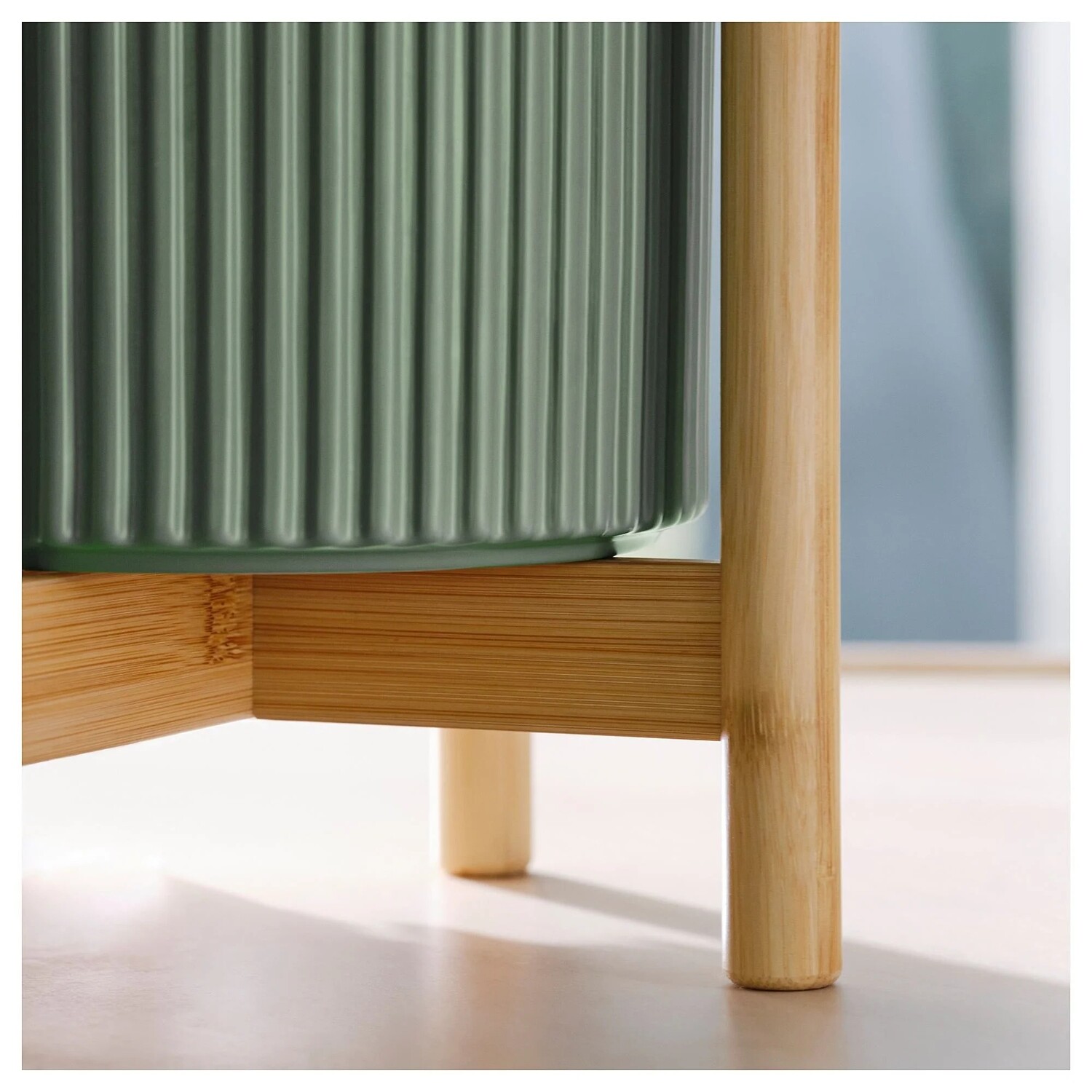 картинка Подставка для цветов Ikea Daksjus Bamboo, 21 см от магазина Одежда+