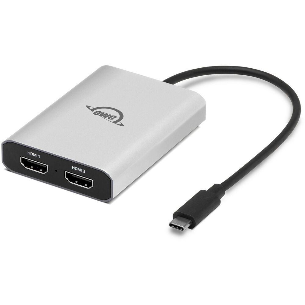 картинка OWC USB-C to Dual HDMI 4K Display Adapter OWCCADPDL2HDMIQ от магазина Одежда+