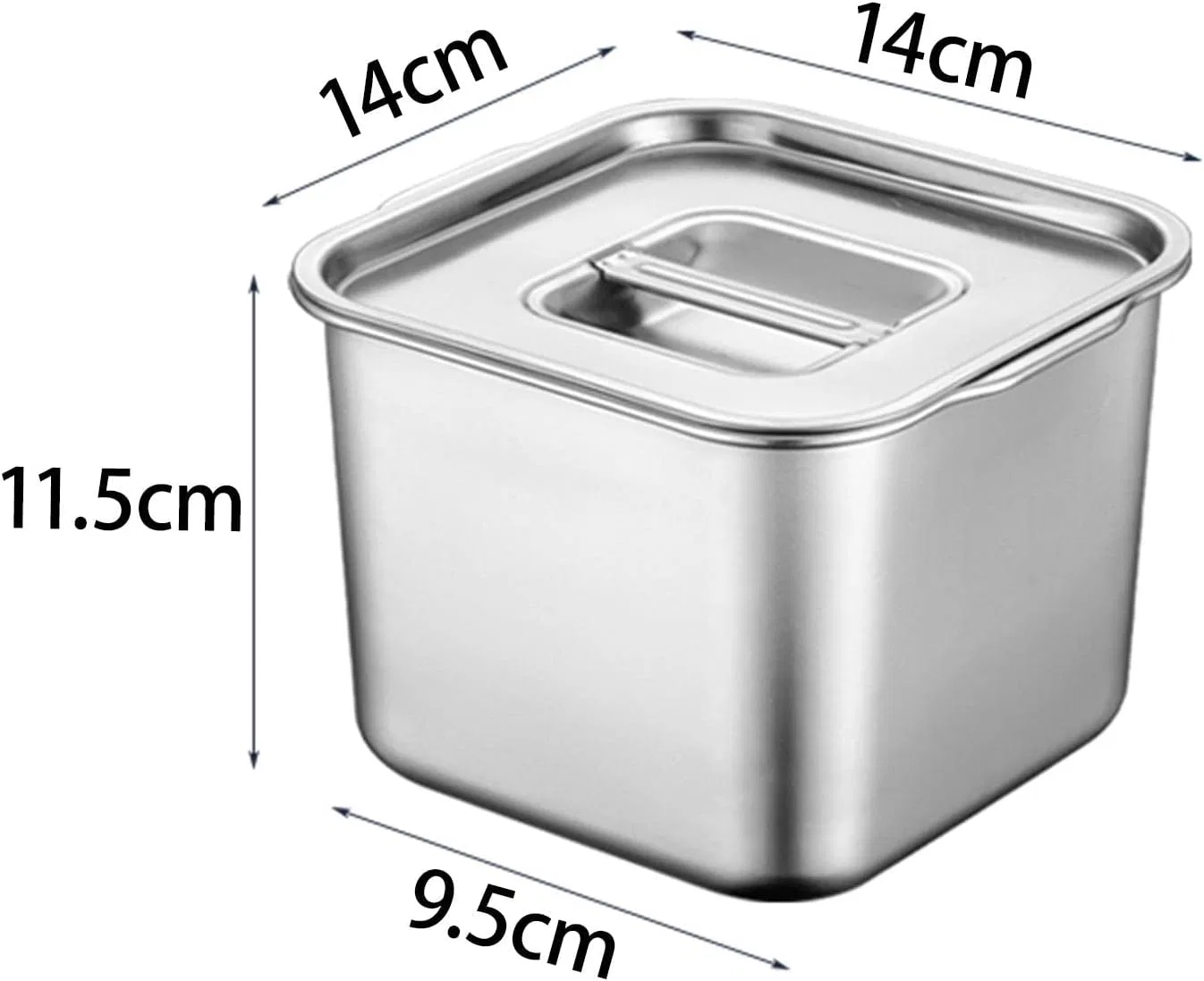 картинка Супница с двойными ручками 14 см MCMUZKZS, Silver от магазина Одежда+