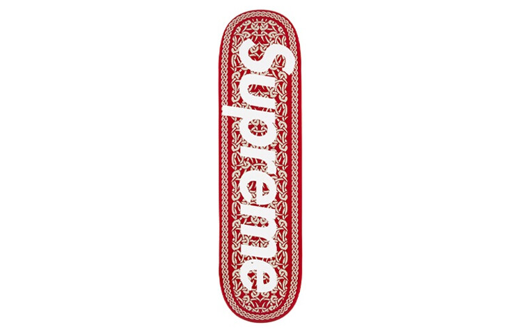 картинка Скейтборд Supreme FW21, черный / белый от магазина Одежда+