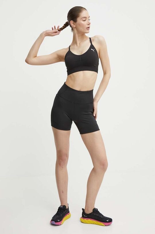 картинка Шорты для студийной йоги Puma, черный от магазина Одежда+