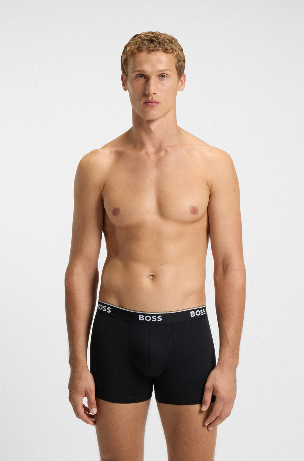 картинка Комплект боксеров BOSS Menswear (3 шт.), черный — SS26 от магазина Одежда+