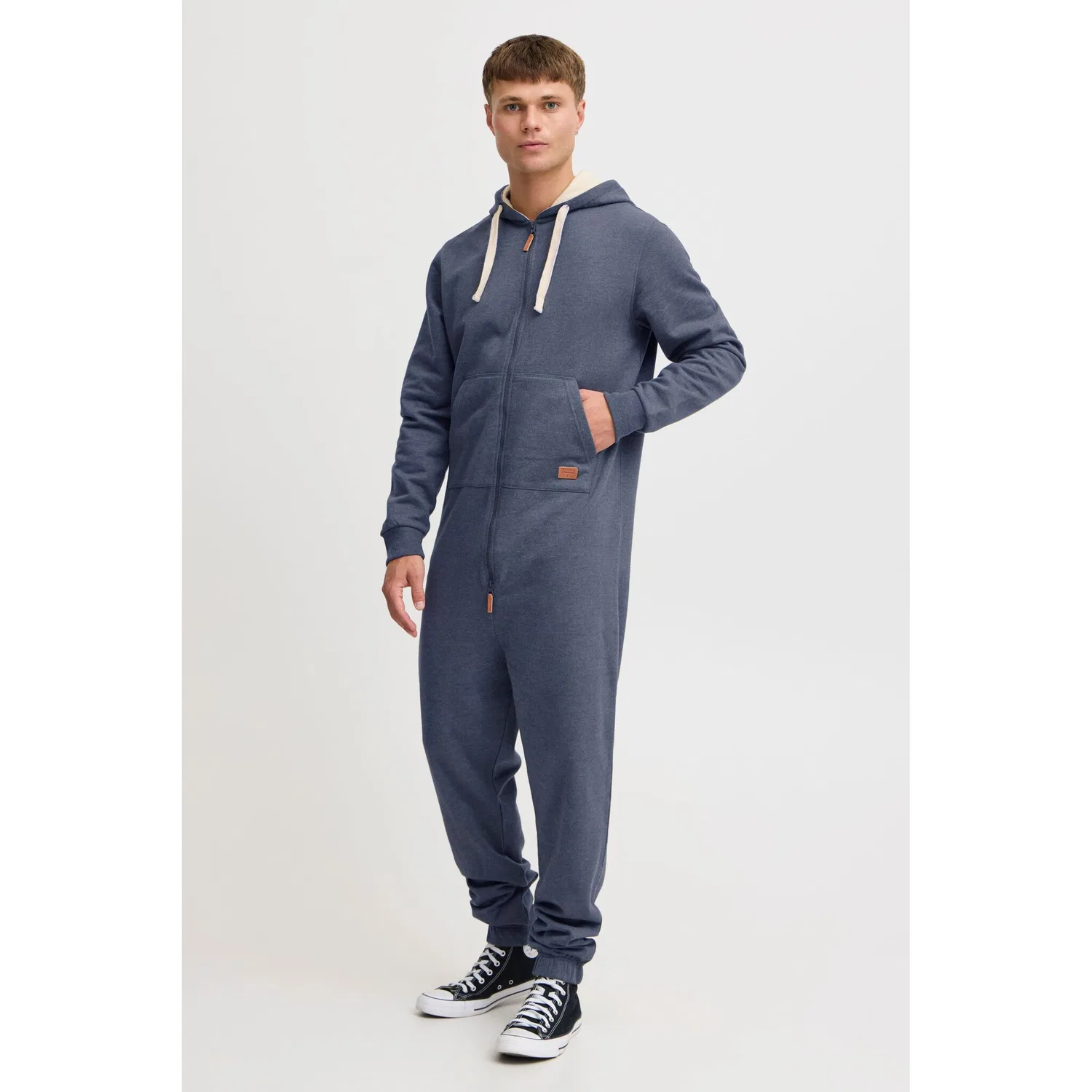 картинка Мужской спортивный комбинезон из футера Blend, Navy от магазина Одежда+