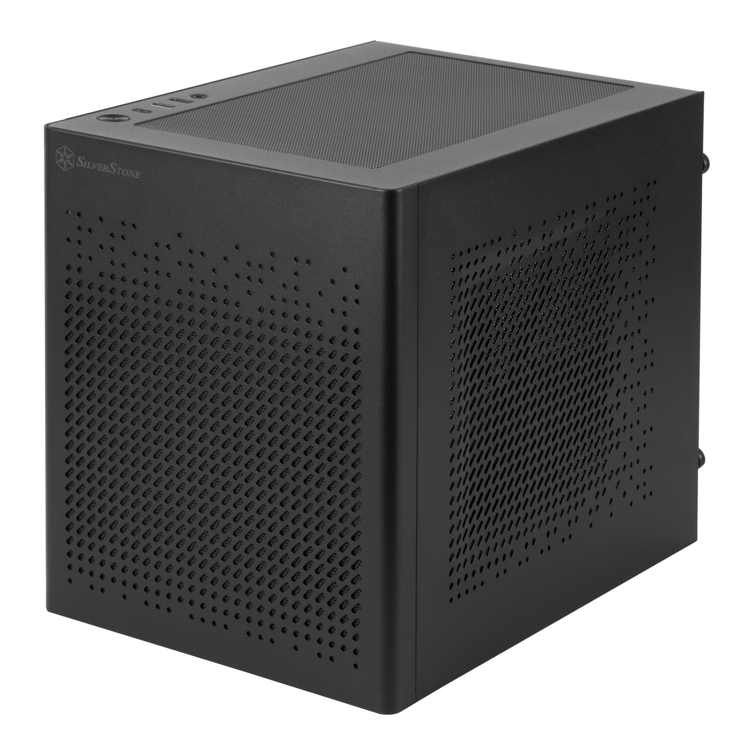 картинка Корпус SilverStone SUGO 16, Mini-Tower, SST-SG16B, черный от магазина Одежда+