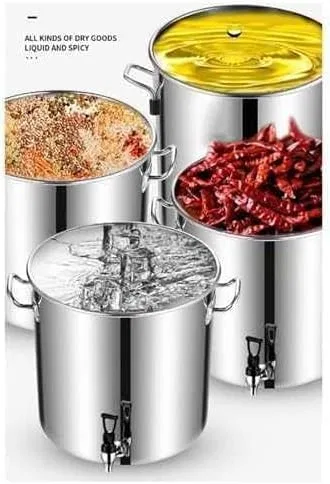 картинка Кастрюля 20 л с ковшом из нержавеющей стали от магазина Одежда+