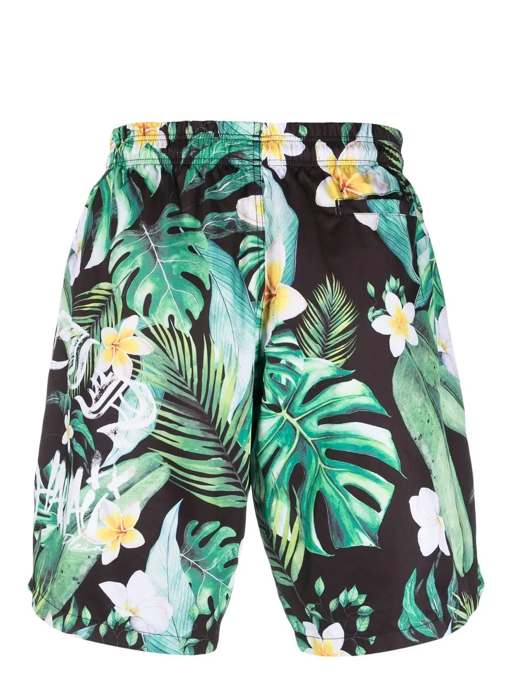 картинка Плавки-шорты с цветочным принтом Philipp Plein, зеленый от магазина Одежда+