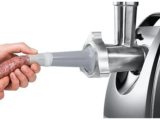картинка Мясорубка Bosch MFW67440 2000W, черный / серебристый от магазина Одежда+