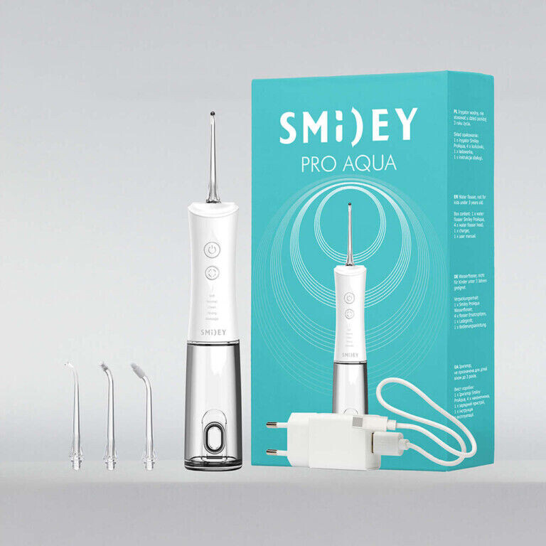 картинка Smiley Pro Aqua ирригатор зубной, 1 шт. от магазина Одежда+